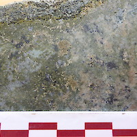 AK-20-044 562.82m massive magnetite-chalcopyrite cpy-pyrite py skarn-style mineralization
